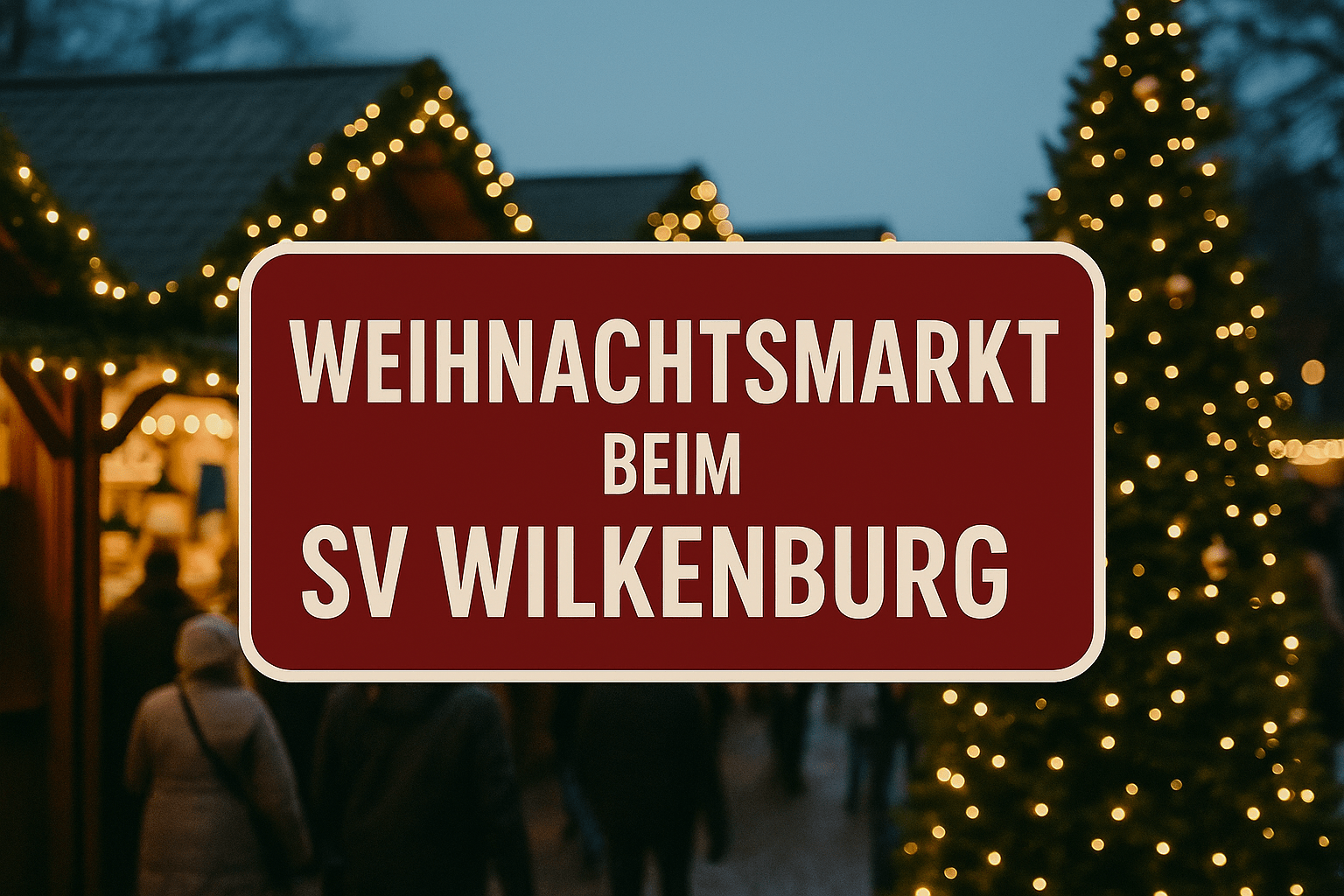 Weihnachtsmarkt beim SV Wilkenburg